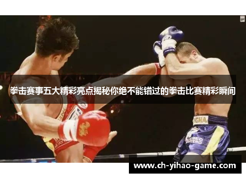 拳击赛事五大精彩亮点揭秘你绝不能错过的拳击比赛精彩瞬间