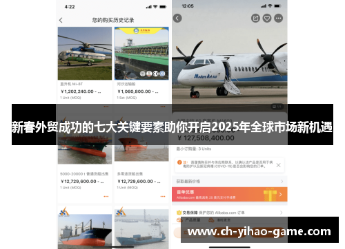 新春外贸成功的七大关键要素助你开启2025年全球市场新机遇