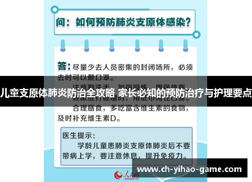 儿童支原体肺炎防治全攻略 家长必知的预防治疗与护理要点